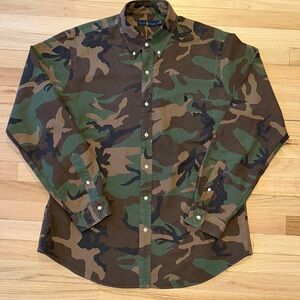 Ralph Lauren Camo Oxford Shirt
